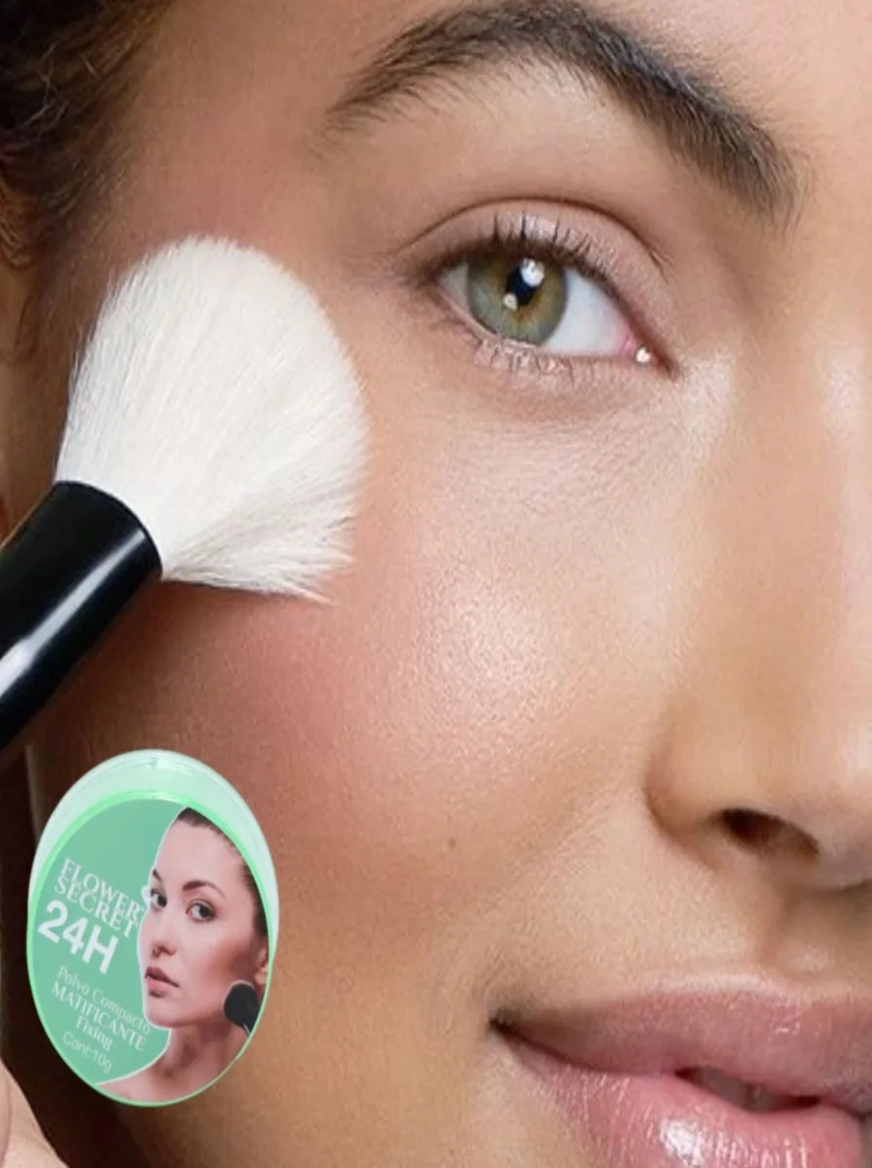 PACK 5 POLVOS COMPACTO FACIAL MATIFICANTE SELLADOR LAU - 5