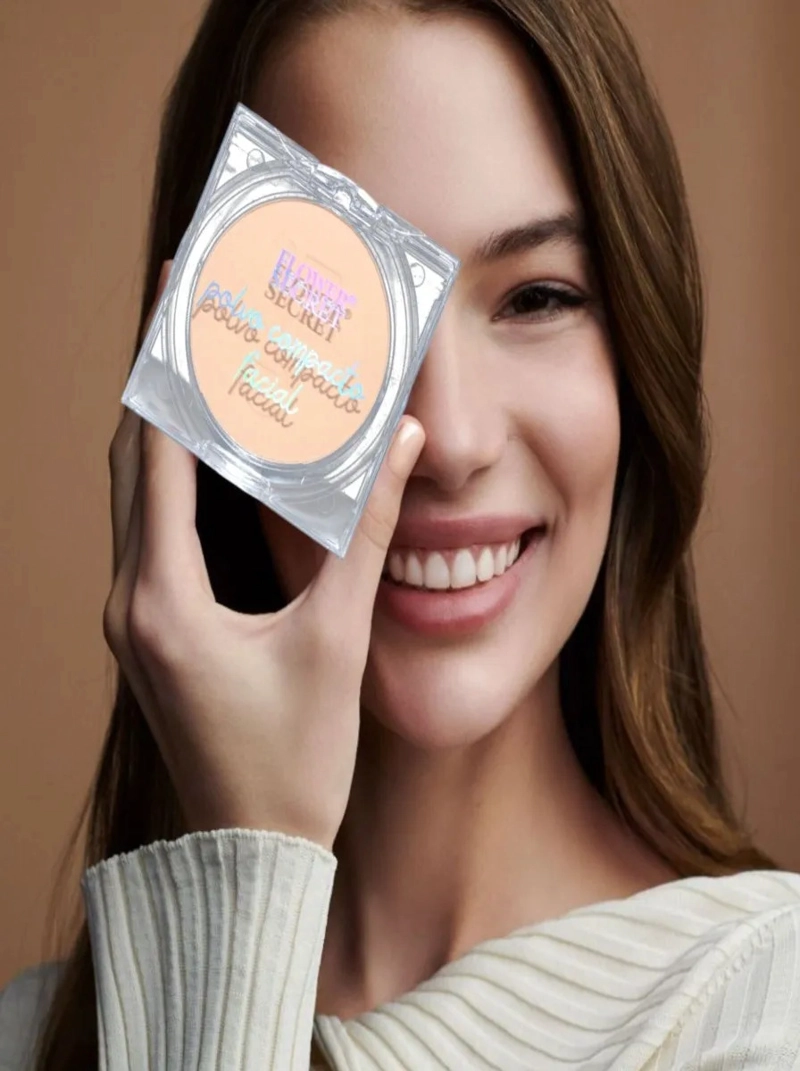 PACK 12 POLVOS COMPACTOS MATE NATURAL MAQUILLAJE LAU - 9