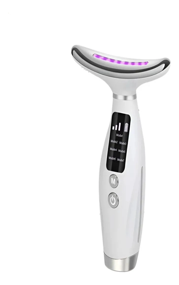 MASAJEADOR PORTATIL FACIAL CUELLO FOTOTERAPIA BELLEZA LAU - 1