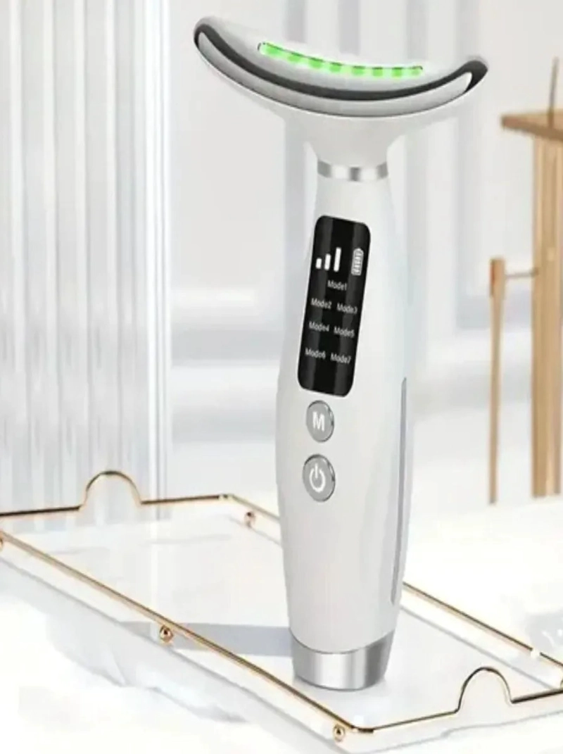 MASAJEADOR PORTATIL FACIAL CUELLO FOTOTERAPIA BELLEZA LAU - 10