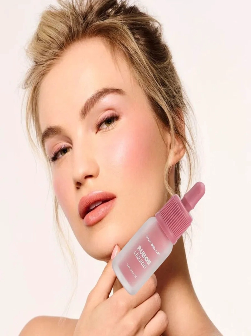 PACK 4 RUBOR LIQUIDO BLUSH NATURAL MAQUILLAJE LAU - 5