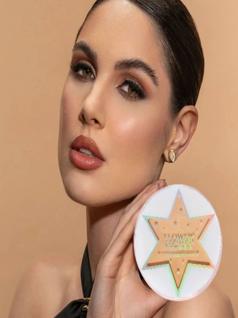 PACK 24 POLVOS COMPACTO FACIAL ESTRELLA ACABADO SEDOSO LAU - 4