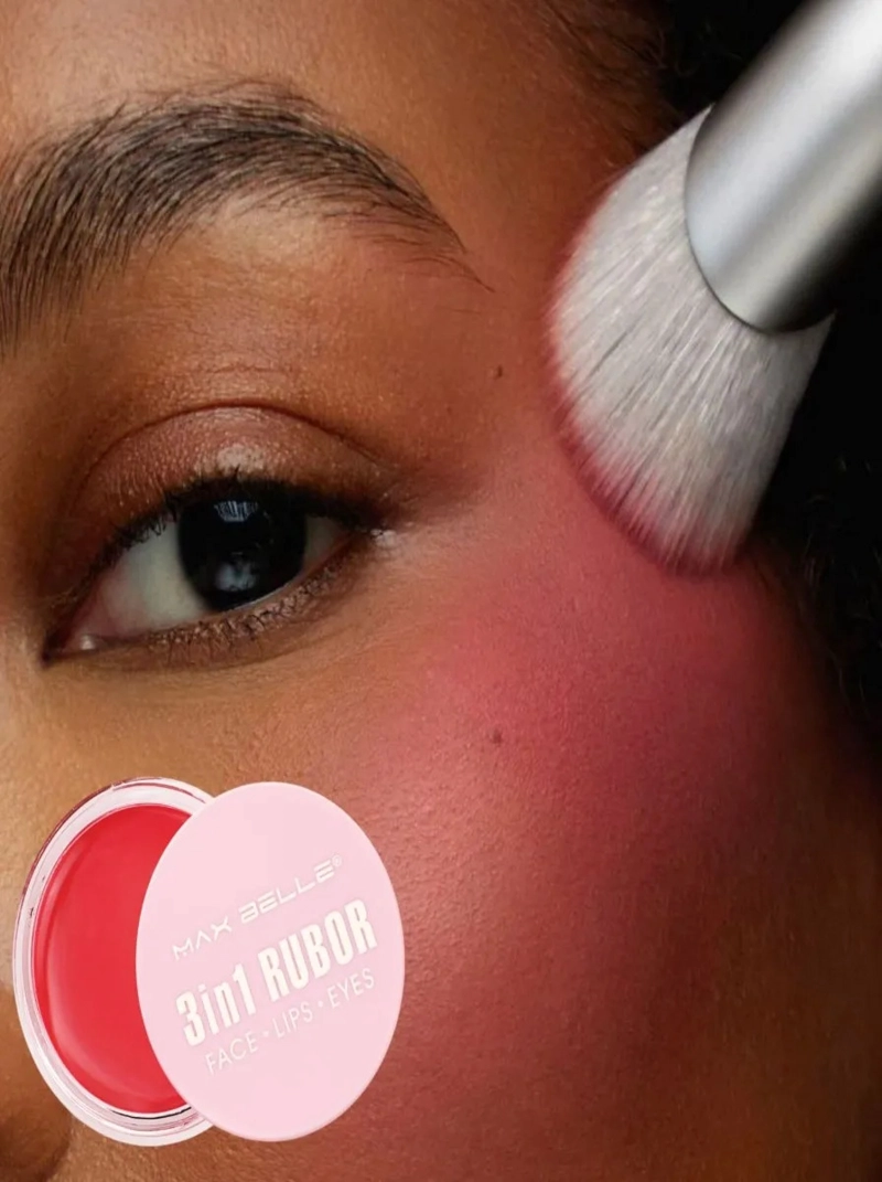 PACK 2 RUBOR CREMOSOS BLUSH MULTIUSOS BELLEZA LAU - 6