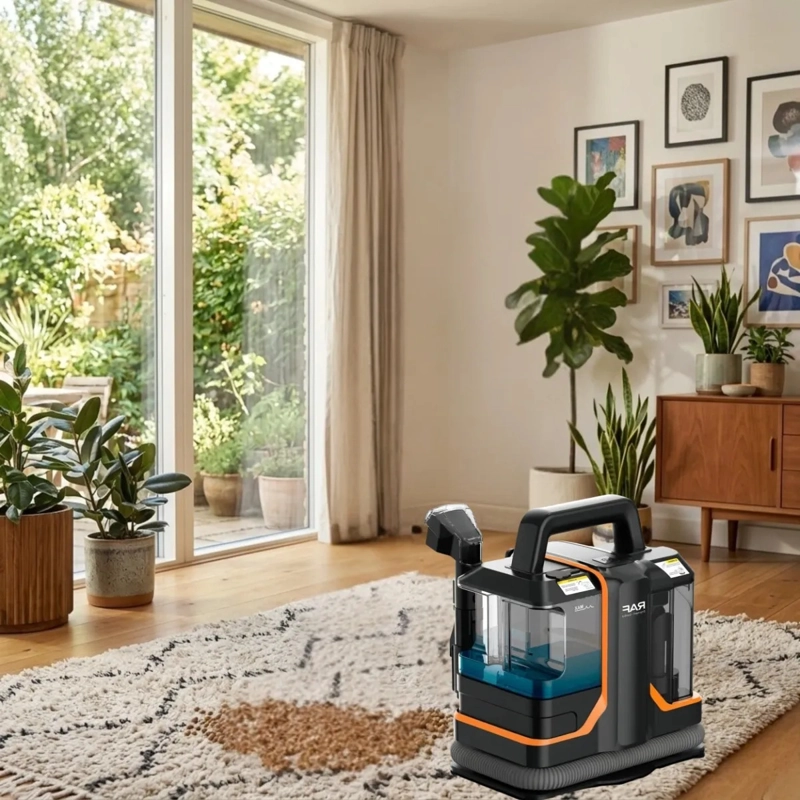 ASPIRADORA LIMPIA TAPIZ PORTATIL AUTOS MUEBLES MULTIUSO ALJ - 10