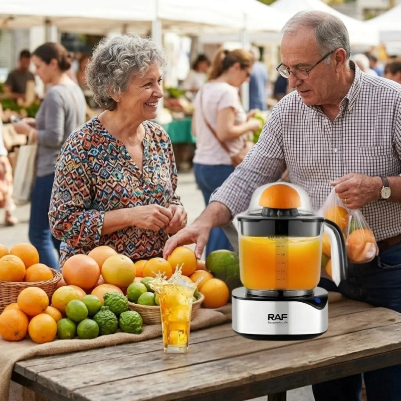 EXPRIMIDOR JUGOS CITRICOS VERTIDO DIRECTO ROTACION ALJ - 5