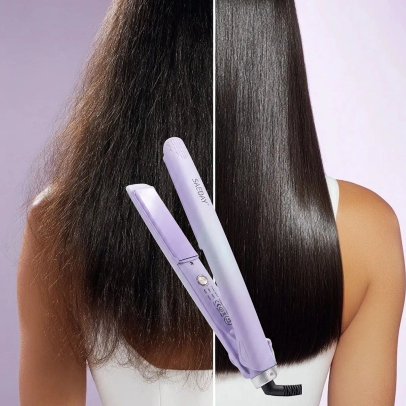PLANCHA CABELLO PROFESIONAL ALISADORA CABLE GIRATORIO ALJ - 4