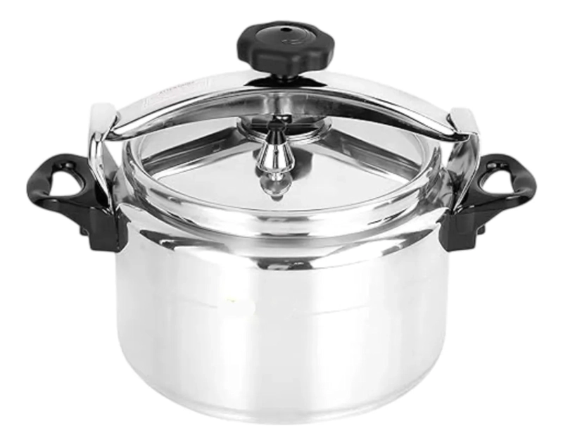 OLLA PRESION COCINA DOBLE VALVULA GRANDE FAMILIAR ALJ - 1