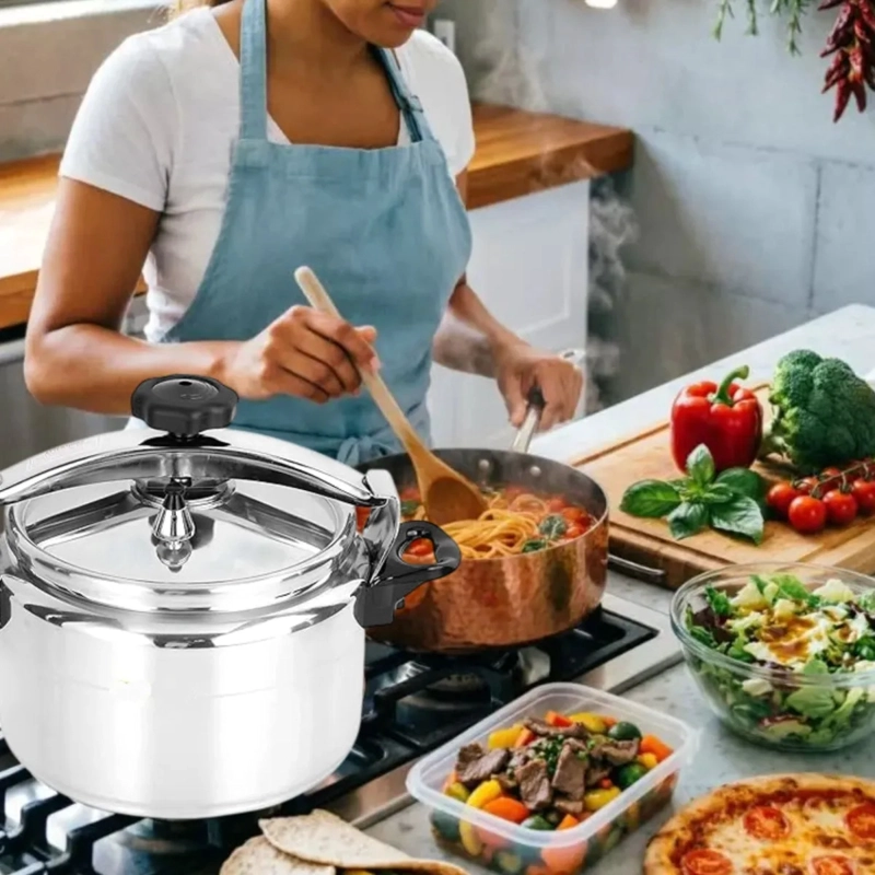 OLLA PRESION COCINA DOBLE VALVULA GRANDE FAMILIAR ALJ - 3