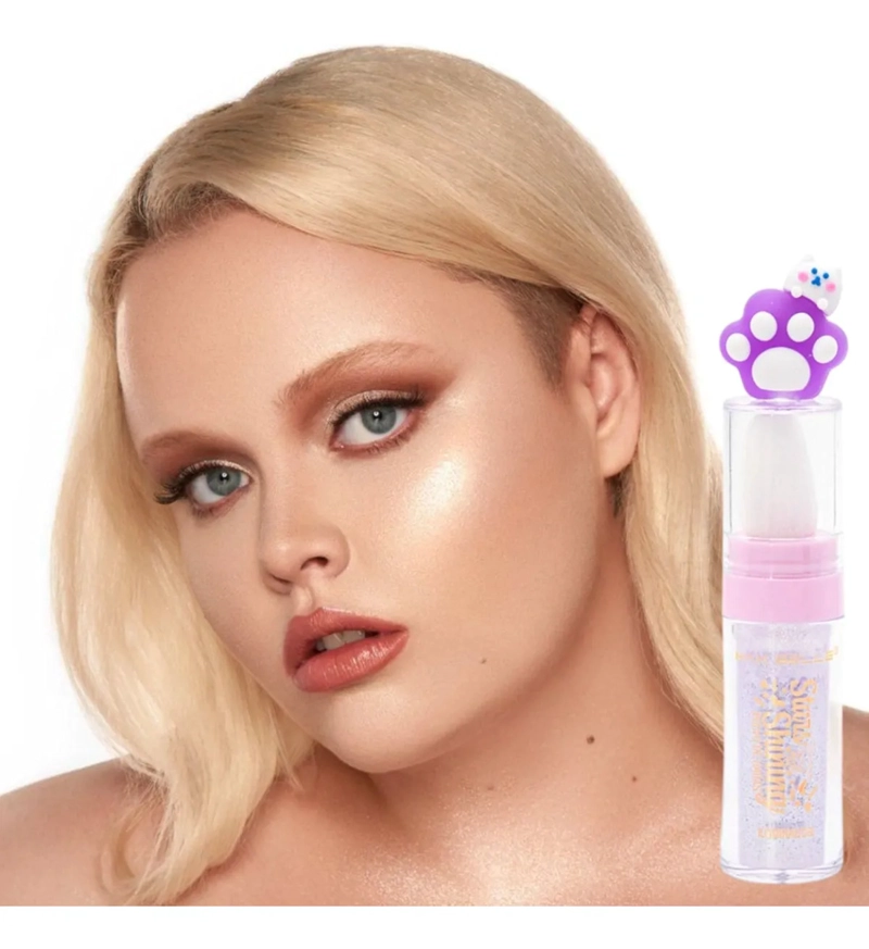 ILUMINADOR POLVO HADAS ROSTRO CUERPO BRILLO NATURAL ALJ - 5