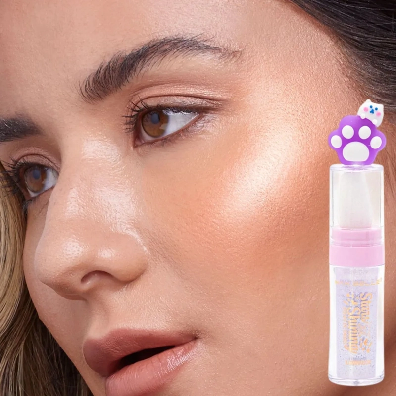 ILUMINADOR POLVO HADAS ROSTRO CUERPO BRILLO NATURAL ALJ - 6