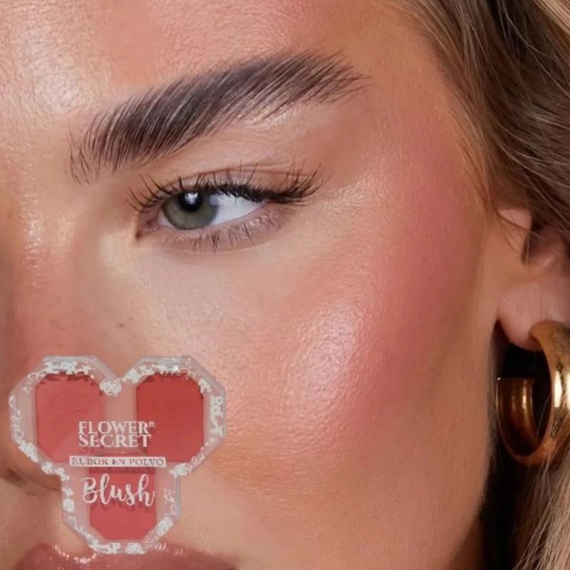 PAQ 24 RUBORES POLVO MAQUILLAJE EFECTO SEDOSO LUZ ALJ - 3