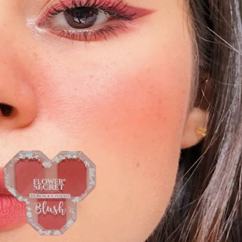 PAQ 24 RUBORES POLVO MAQUILLAJE EFECTO SEDOSO LUZ ALJ - 8