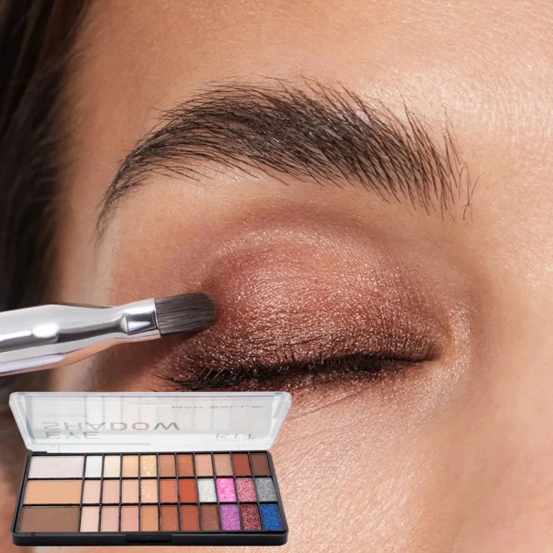 SET SOMBRAS OJOS PROFESIONAL TONOS MATE SATINADO ALJ - 6