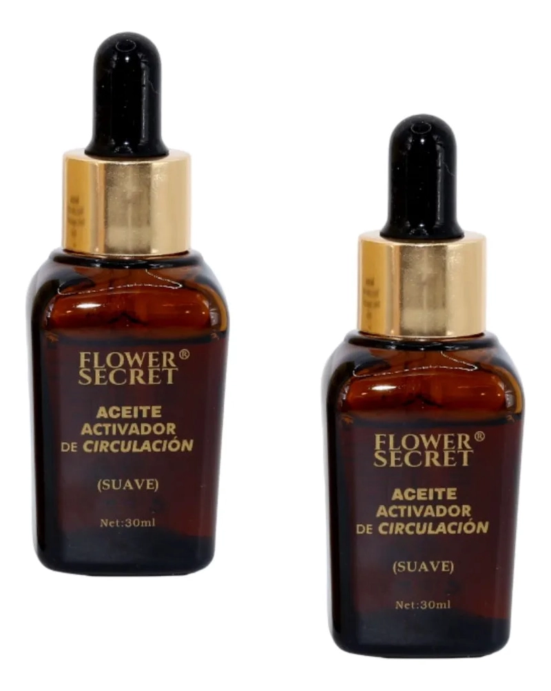 SET 3 ACEITES ACTIVADORES CIRCULACION MASAJE CORPORAL LAU - 2