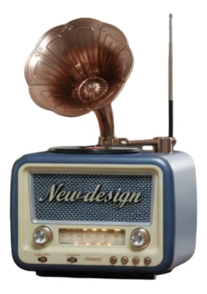 RADIO PORTATIL MULTIBANDA RETRO CONECTIVIDAD MODERNA MV - 10