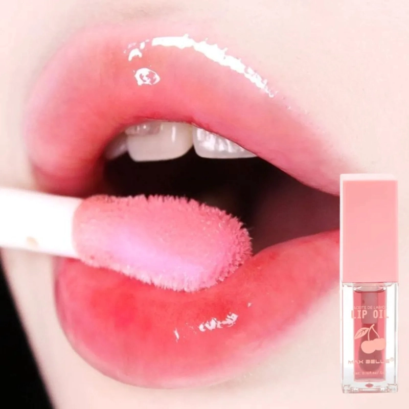 SET 2 ACEITE LABIOS CHERRY BRILLO RADIANTE HIDRATACION MV - 7