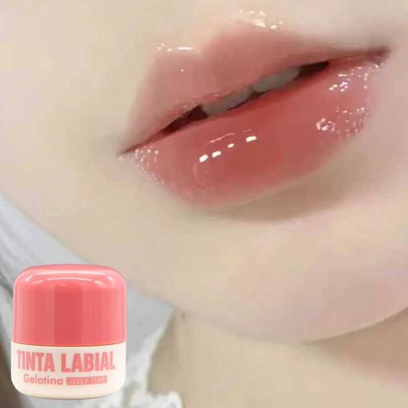 SET 2 TINTA LABIAL GELATINA COLOR INTENSO ACABADO NATURAL MV - 7