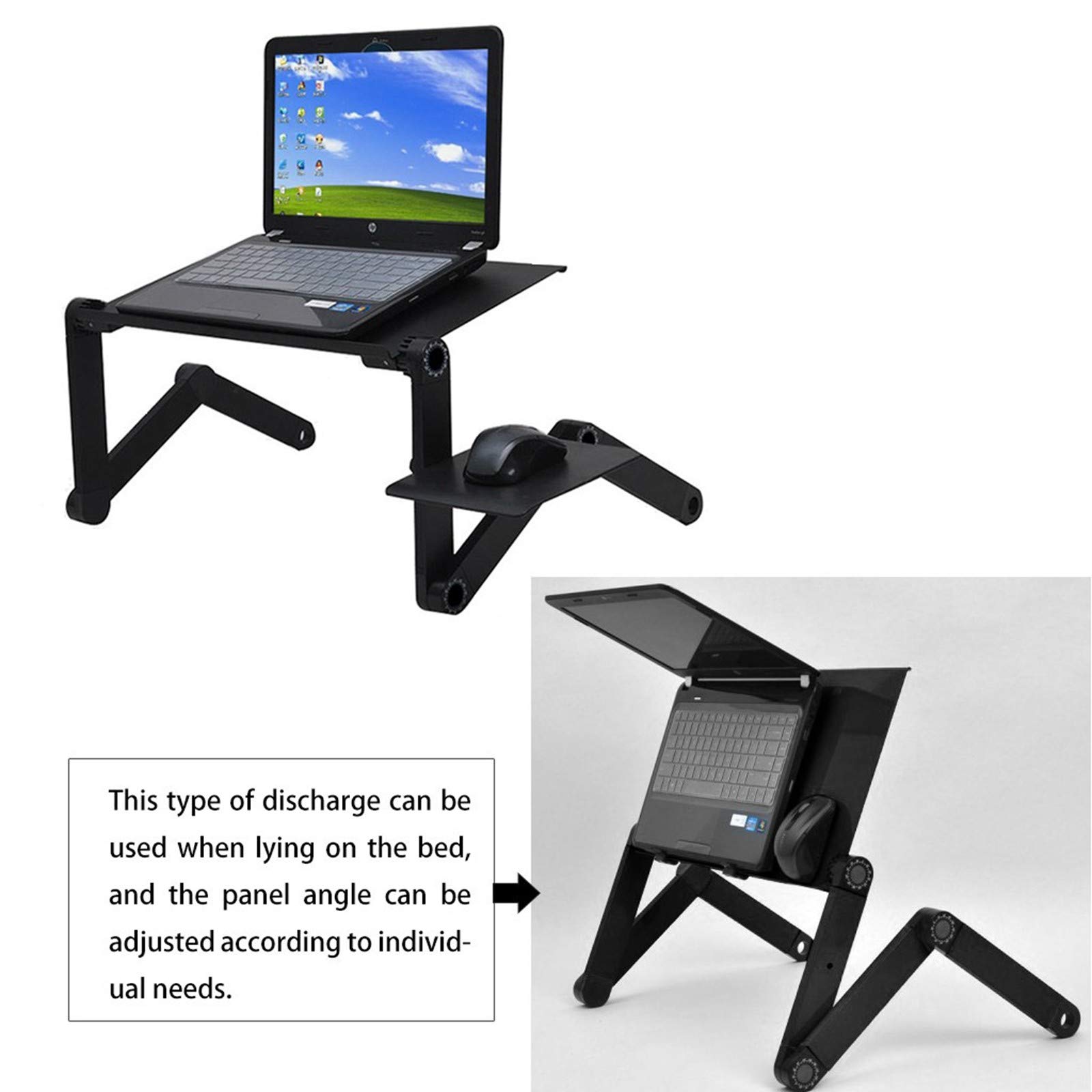MUEBLE OFICINA CAMA MESA MULTIFUNCIONAL LAPTOP RONDON - 8