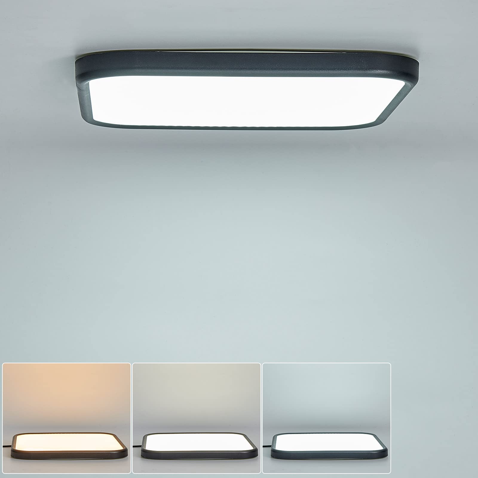 LÁMPARA TECHO EMPOTRADO MONTAJE LED ULTRAFINA RONDON - 9