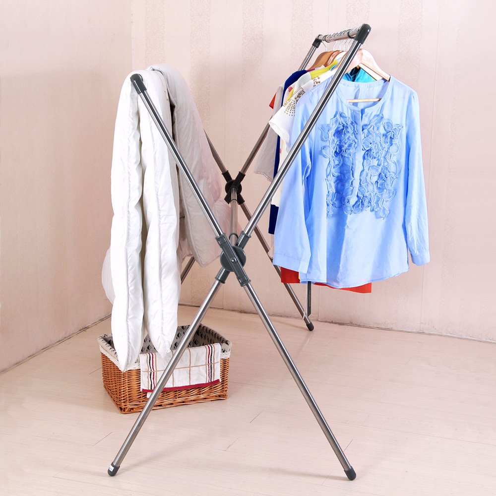 PLEGABLE EXTENSIBLE TENDEDERO DOBLE CARRIL PERCHERO RONDON - 4