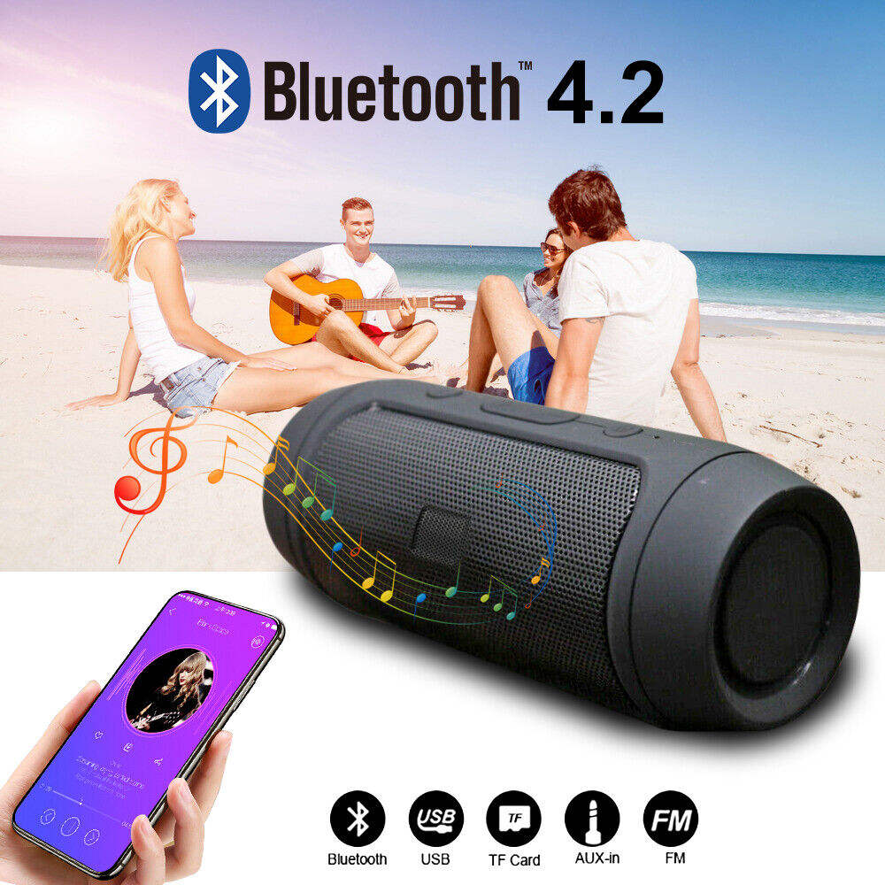 ALTAVOCES BLUETOOTH INALAMBRICOS BLUETOOH SUBWOOFER ESTEREO RONDON - 7