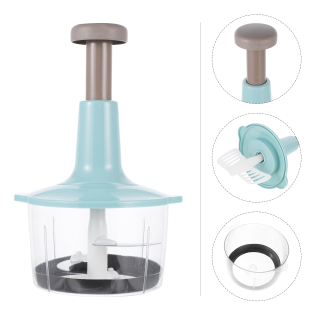PICADORA 220V MANUAL ALIMENTO VERDURAS MULTIFUNCIONAL RONDON - 1
