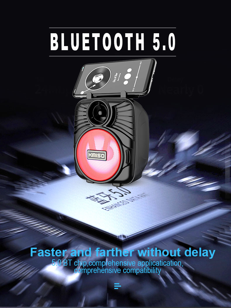 ALTAVOZ BLUETOOTH SUBWOOFER INALAMBRICO SONIDO ENVOLVENTE RONDON - 1