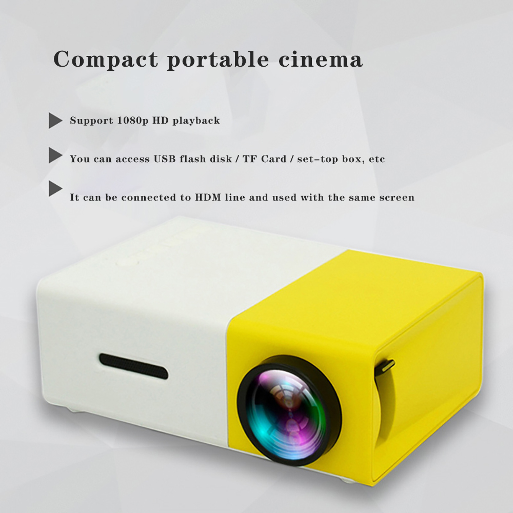 PROYECTOR QVGA (320 X 240) CASA MINI PORTATIL VIDEO REPRODUCTOR MEDIOS RONDON - 8