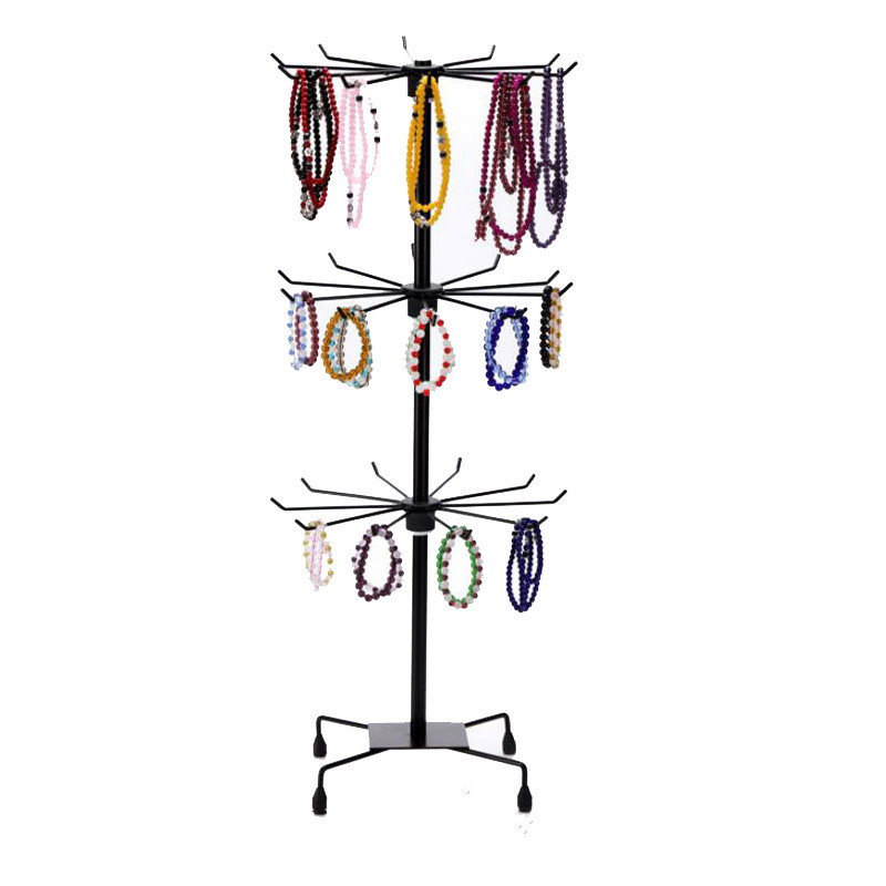 SOPORTE GIRATORIO 3 NIVELES EXHIBICION JOYAS RONDON - 1