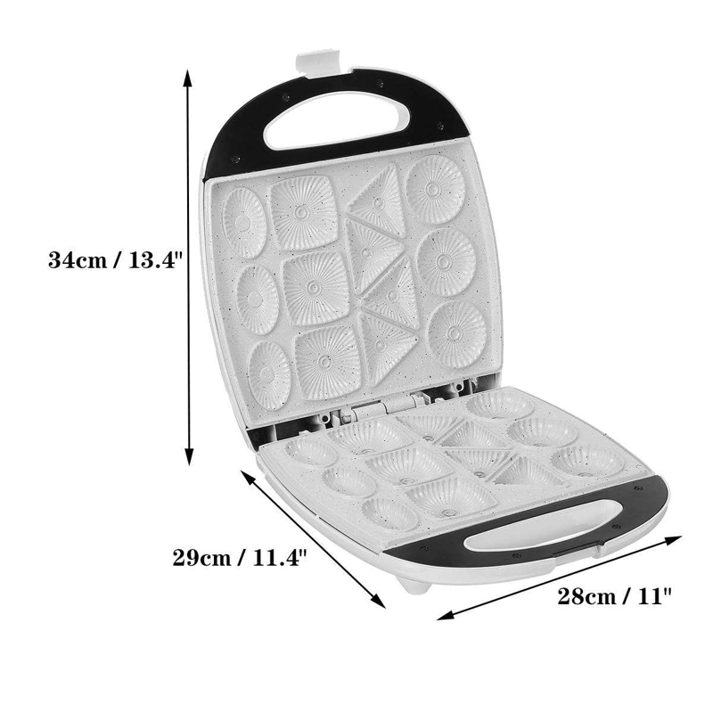 MÁQUINA HORNEAR SANDWICHES ANTIADHERENTE PLANCHA RONDON 1400W - 7