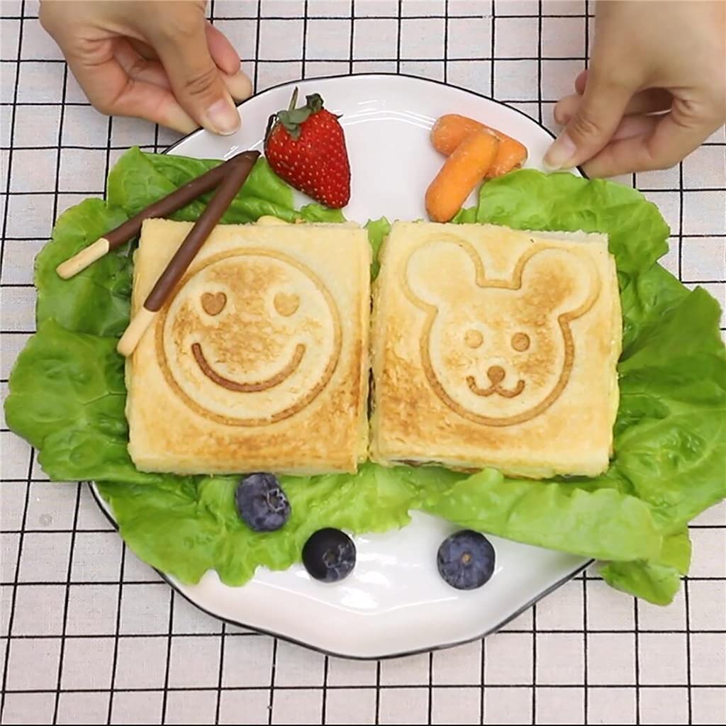 SANDWICHERA TOSTADORA PANES FIGURAS INFLABLES RONDON CAPACIDAD 2 - 2