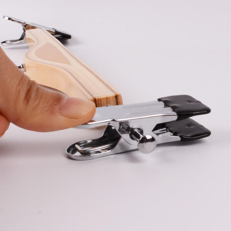 PERCHAS CLIPS AJUSBALES PANTALON FALDA 14 UNIDADES RONDON MADERA - 3