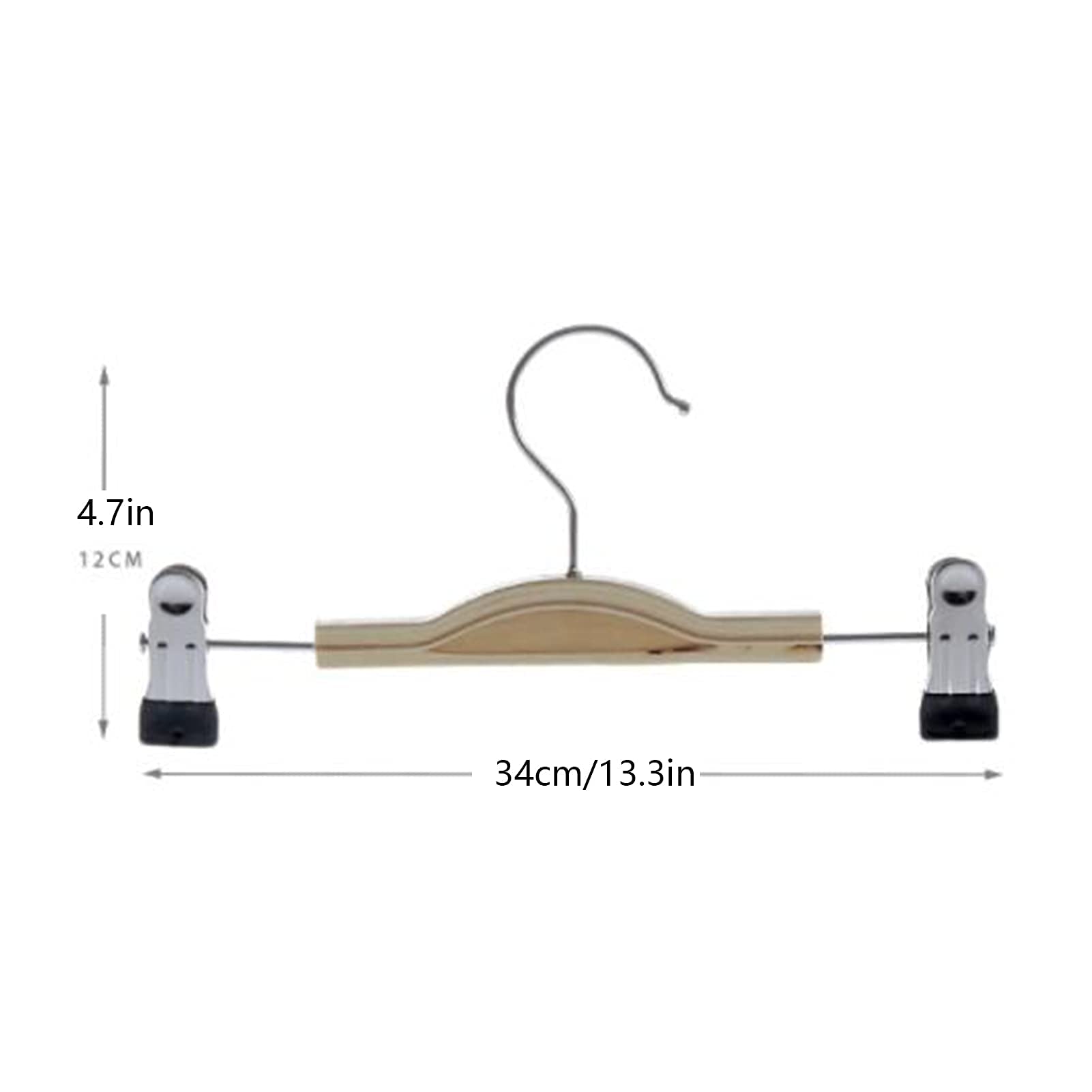 ANTIDESLIZANTE PERCHAS CLIPS AJUSTABLES 8 UNIDADES RONDON MADERA - 7