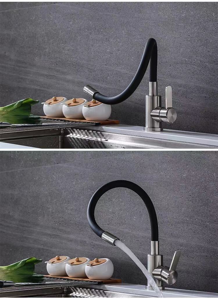 GRIFO AGUA FREGADERO COCINA CALIENTE FRÍO MEZCLADOR RONDON - 8