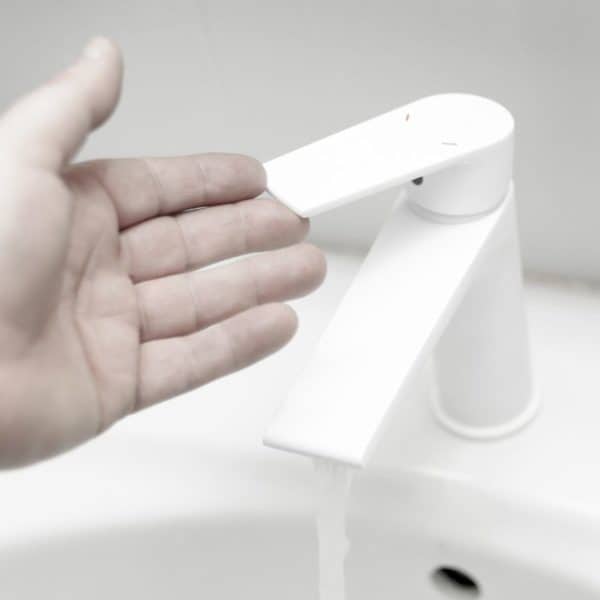 GRIFO LAVABO BAÑO LLAVE MONOMANDO LAVAMANOS RONDON - 8