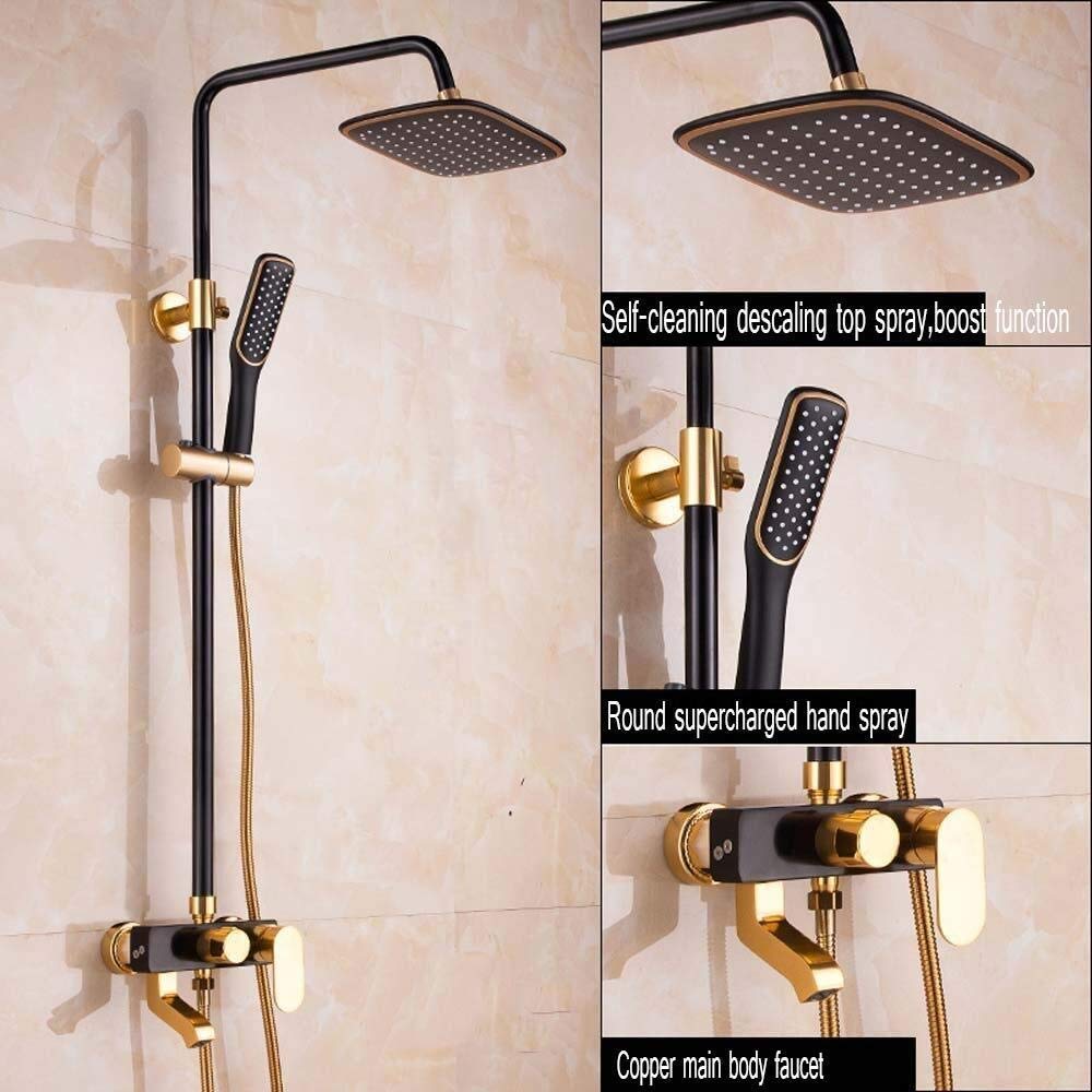 SISTERNA DUCHA JUEGO GRIFO MEZCLADOR FRIA CALIENTE RONDON - 9