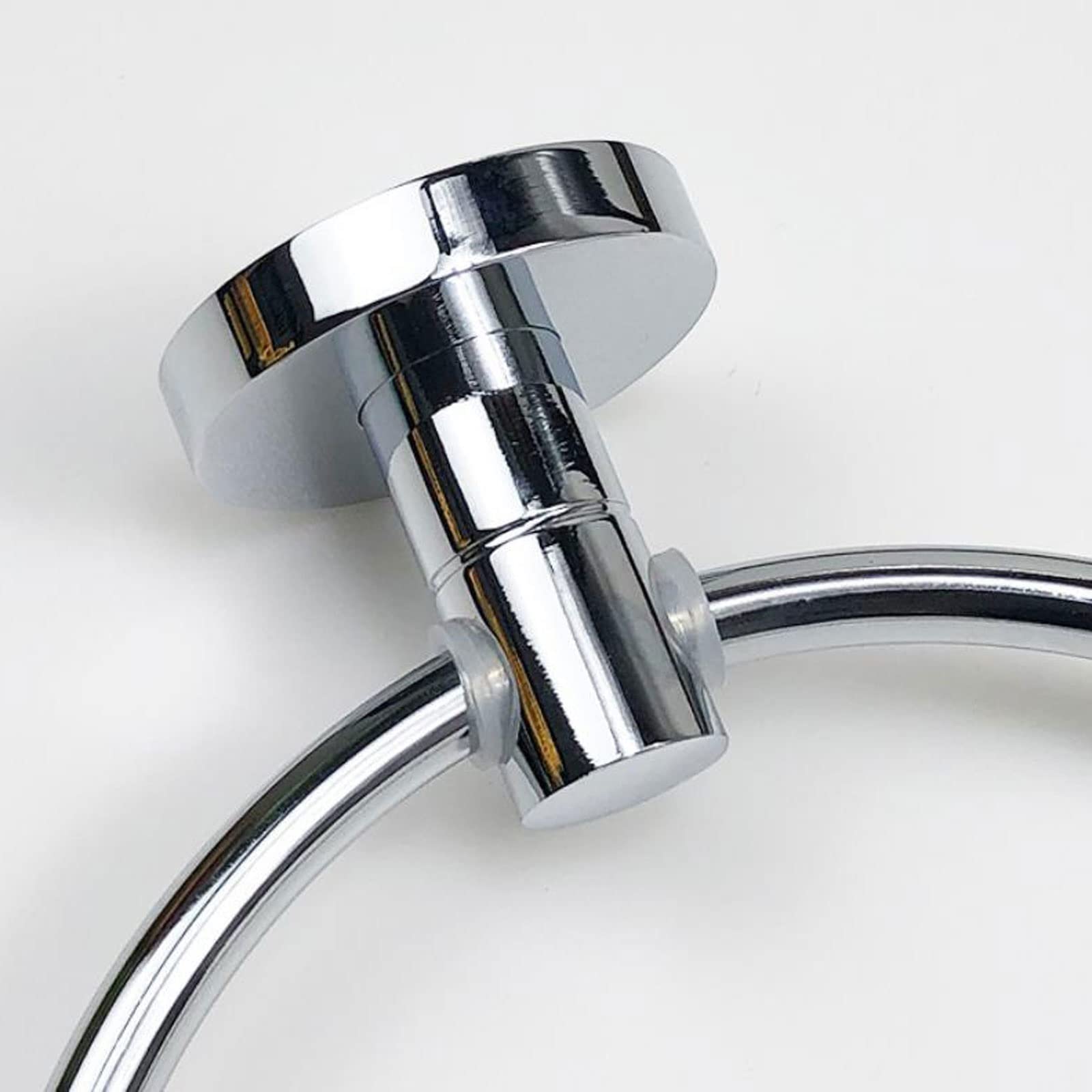 ANILLO TOALLA BAÑO TOALLERO SOPORTE PARED MANO RONDON - 4