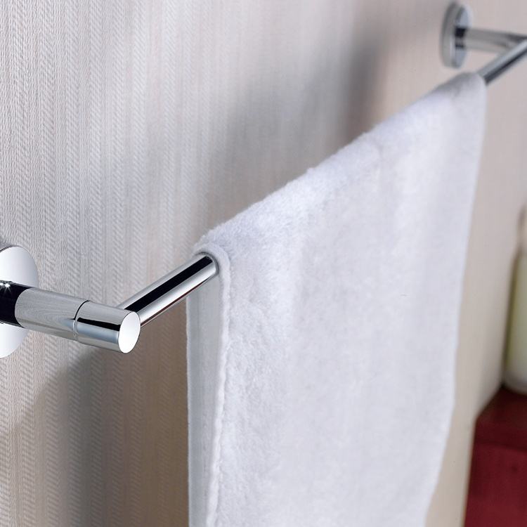 TOALLERO BAÑO BARRA SOPORTE PARED RONDON - 5