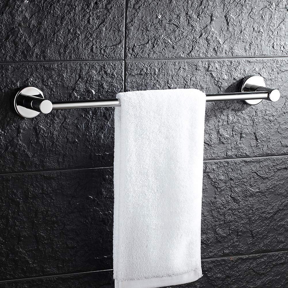 TOALLERO BAÑO BARRA SOPORTE PARED RONDON - 8