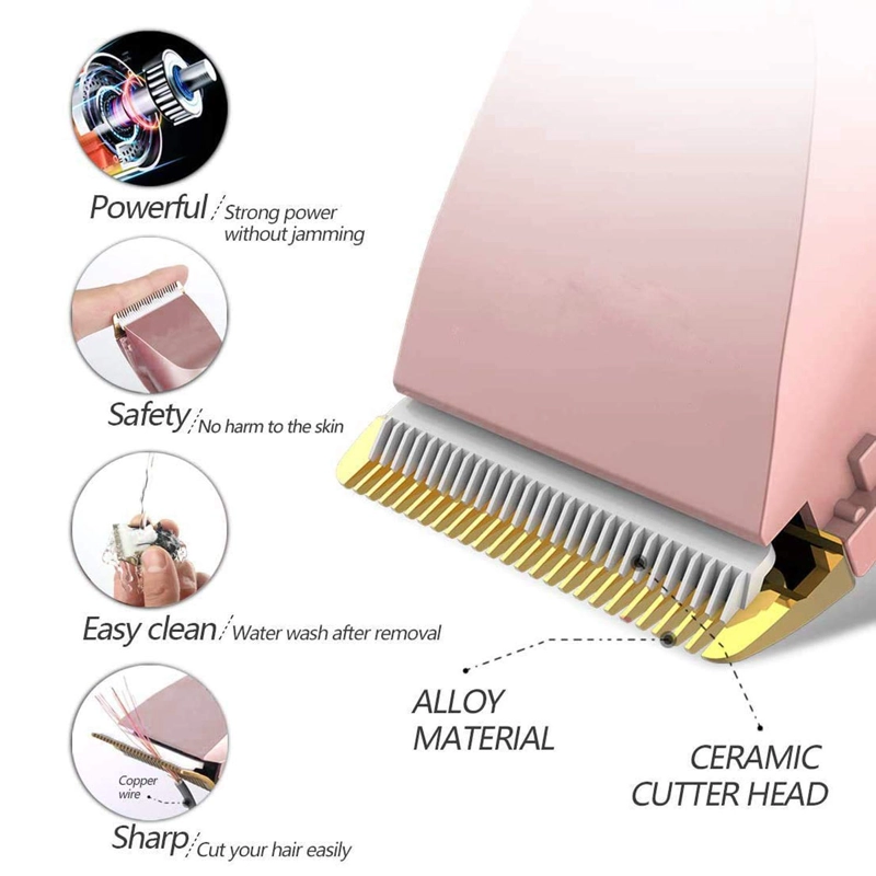 CORTADORA INALÁMBRICO PELO ELÉCTRICO BARBA RECARGABLE RONDON - 5
