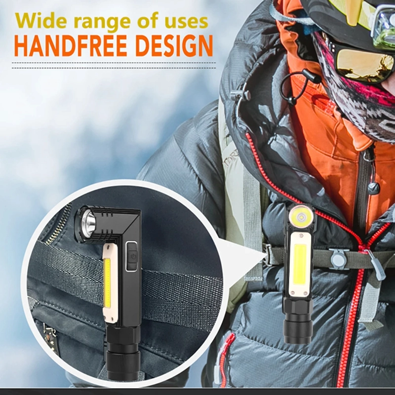 LINTERNA ANGULO RECTO FLASH LED IMPERMEABLE CAMPING RONDON - 2
