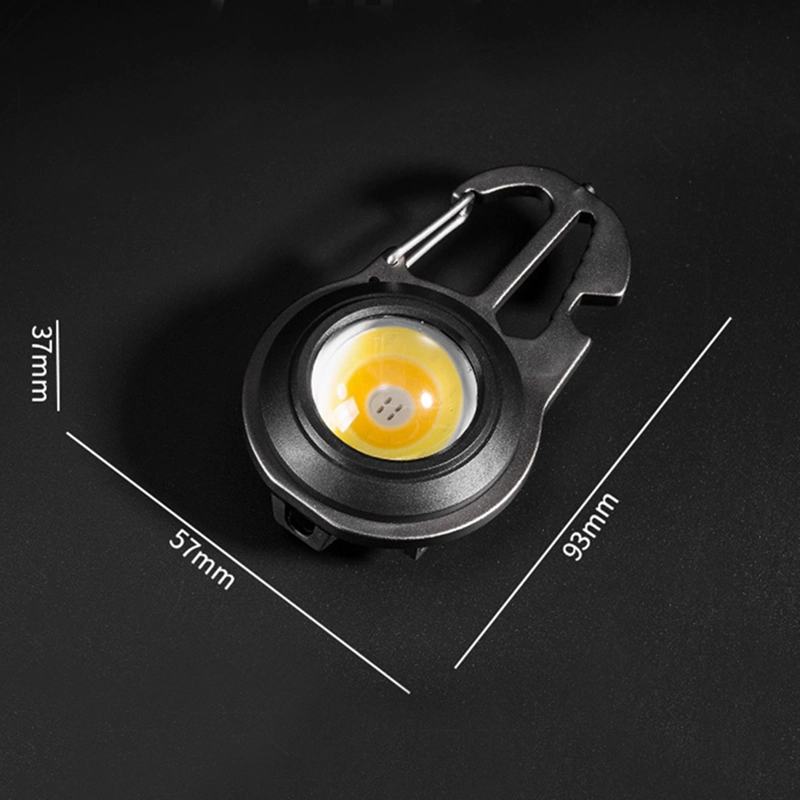 LINTERNA LLAVERO LED RECARGABLE USB PORTÁTIL LUZ RONDON - 2