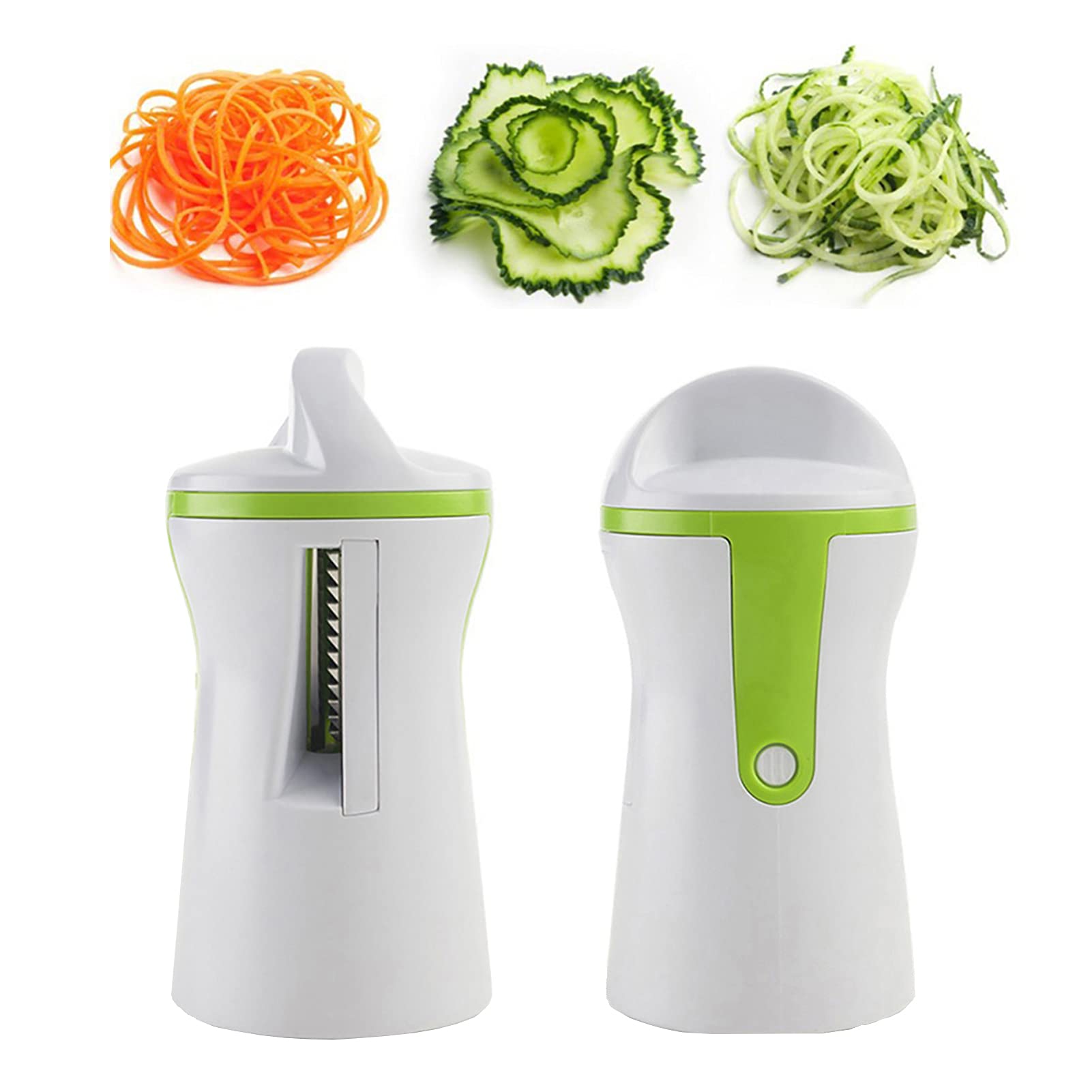 ESPIRALIZADOR VERDURAS MÁQUINA FIDEOS CALABACÍN CORTE RONDON - 5