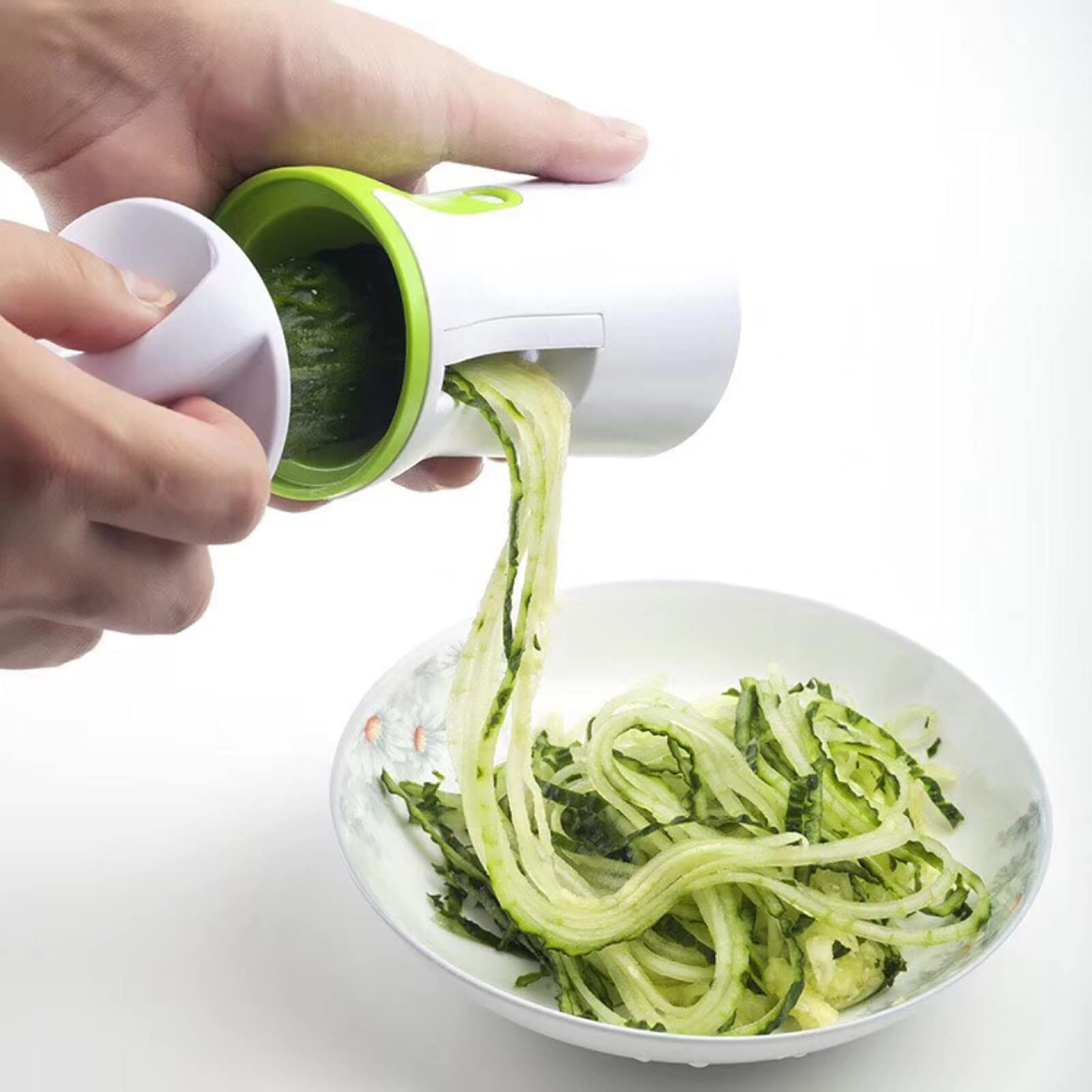 ESPIRALIZADOR VERDURAS MÁQUINA FIDEOS CALABACÍN CORTE RONDON - 7