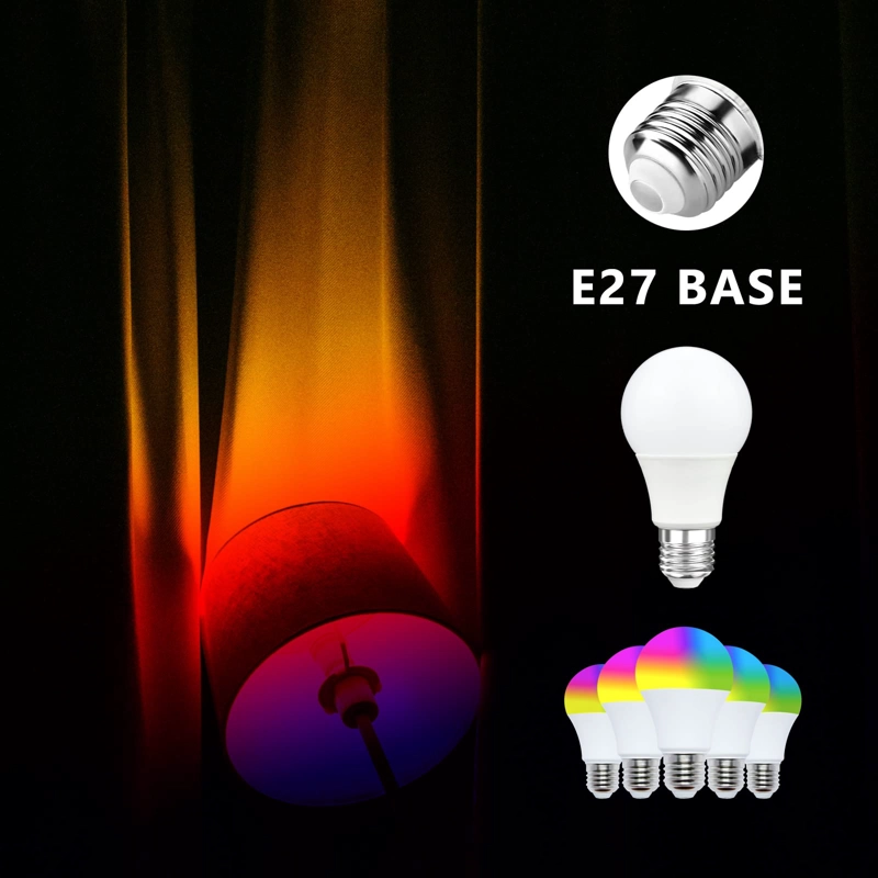 BOMBILLA LED RGBW COLOR REGULABLE CALIDA FIESTA RONDON - 4