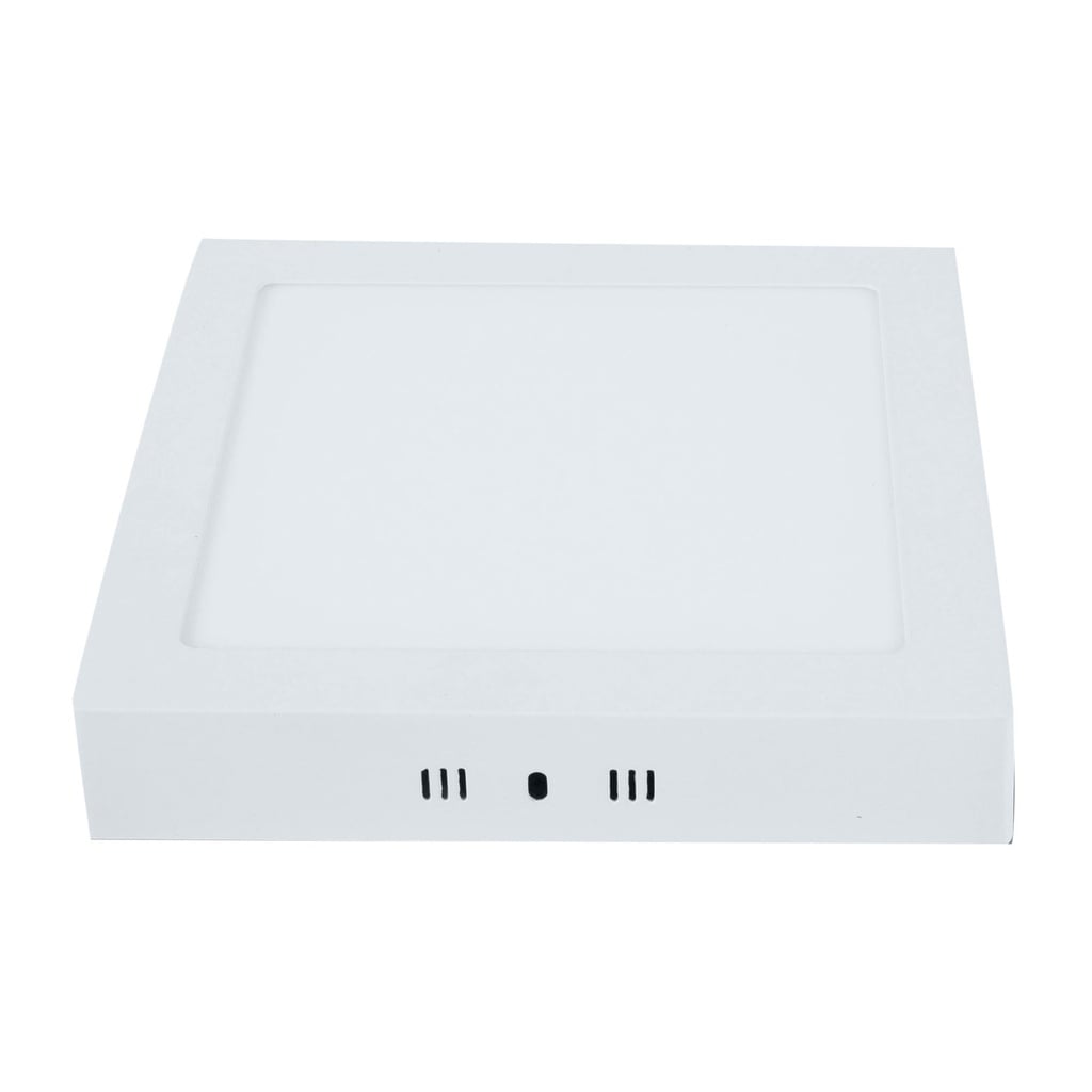 LAMPARA CUADRO BRILLANTE LED TECHO PANEL HOGAR RONDON - 1