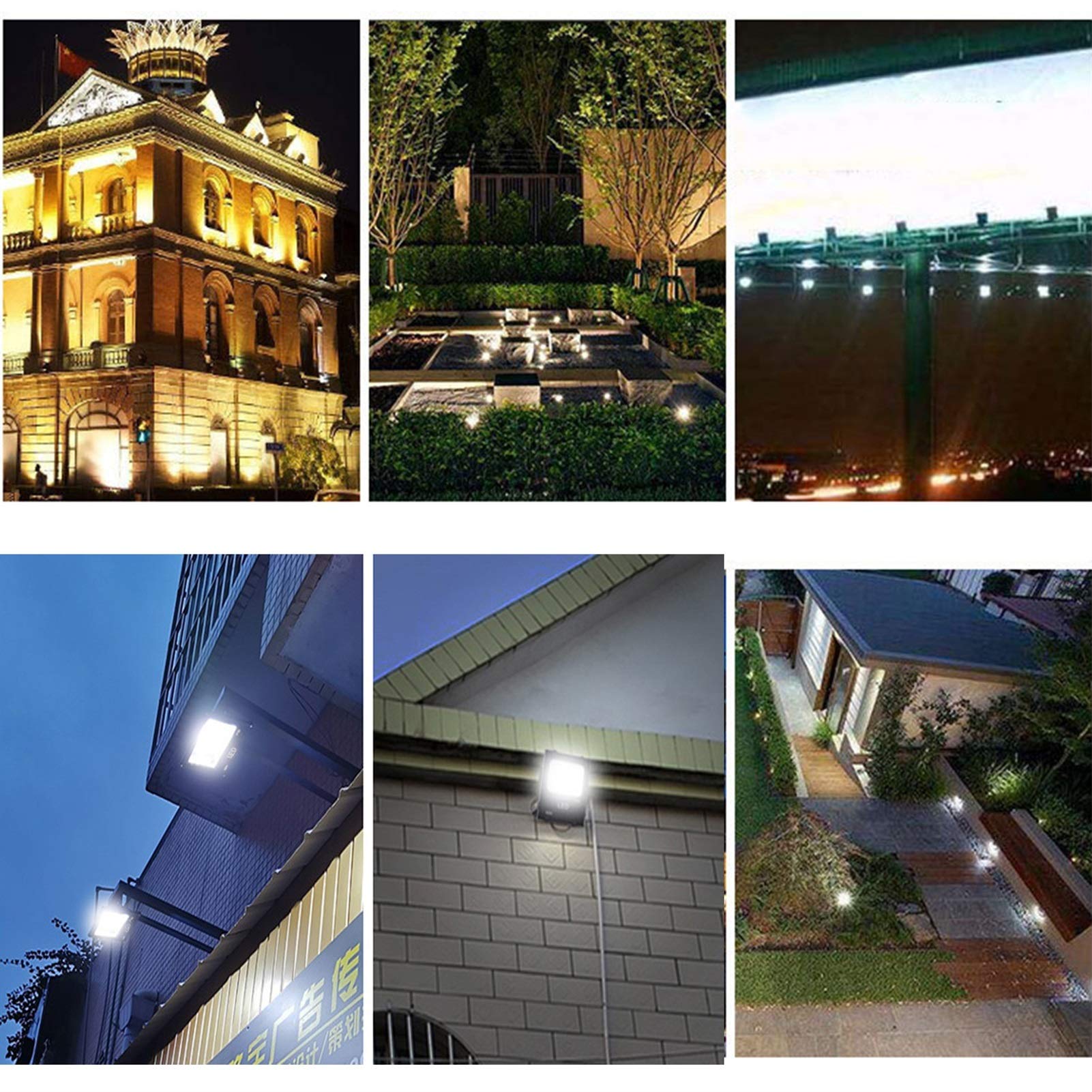 REFLECTOR LED EXTERIORES LUZ JARDÍN IMPERMEABLE RONDON - 5