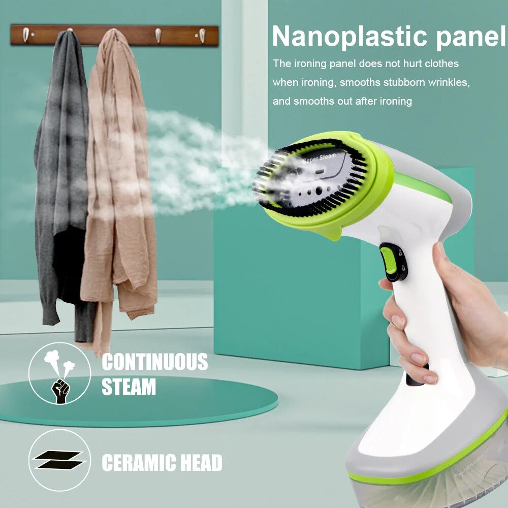 PLANCHA VAPOR ROPA MANO HOGAR PORTÁTIL VERTICAL RONDON 1500W - 7