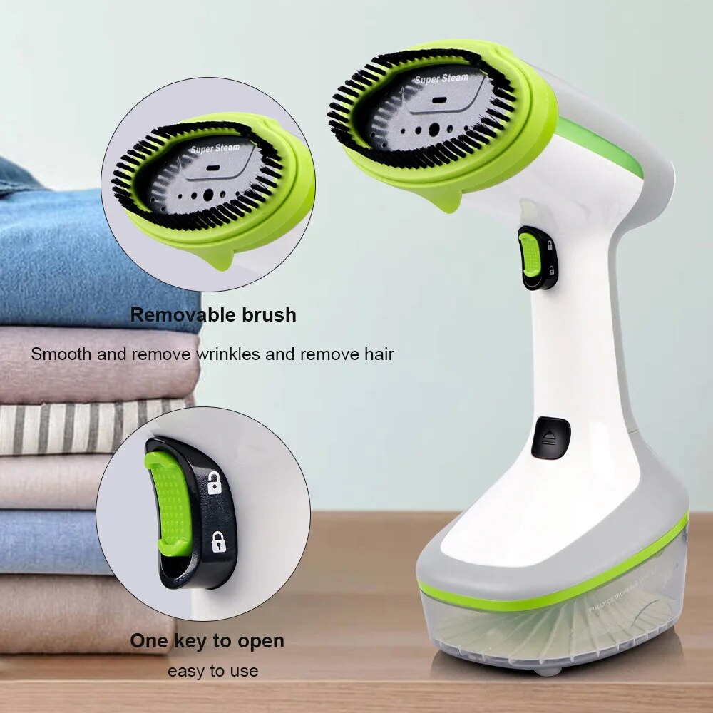 PLANCHA VAPOR ROPA MANO HOGAR PORTÁTIL VERTICAL RONDON 1500W - 8