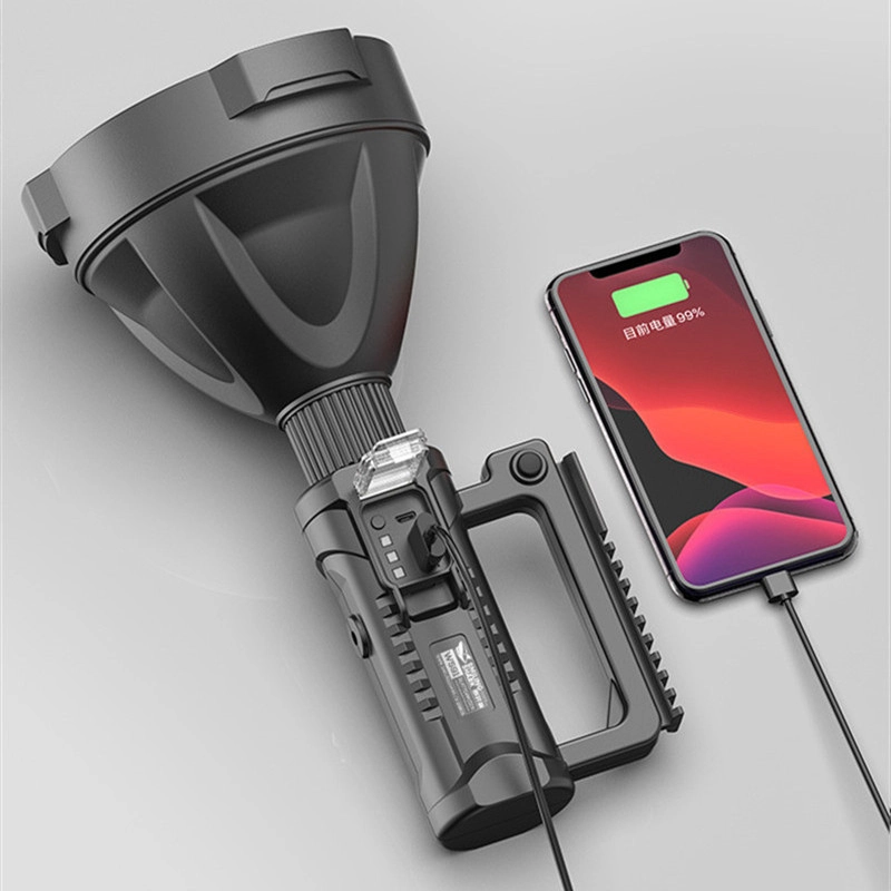 LINTERNA RECARGABLE MANO LED PORTÁTIL IMPERMEABLE RONDON - 6